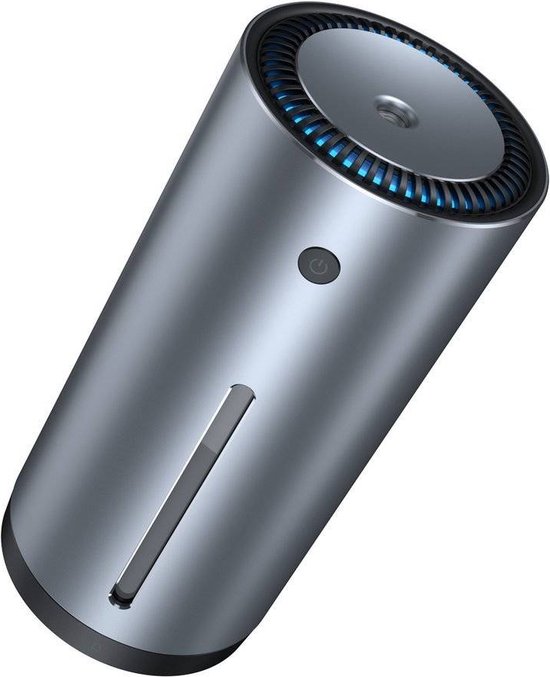 Baseus Luchtbevochtiger / Humidifier voor in de Auto, Woonkamer, Kantoor, Slaapkamer - Ultrasoon - Space Gray CRJSQ01-0G