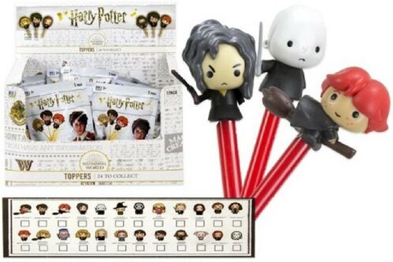 P.M.I. Harry Potter Stempelset Deluxe Box Met 3D-Figuren - 12 Stuks Verzamelstempels