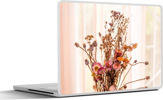 Laptop sticker - 17.3 inch - Droogbloemen - Stilleven - Kleuren | bol.com