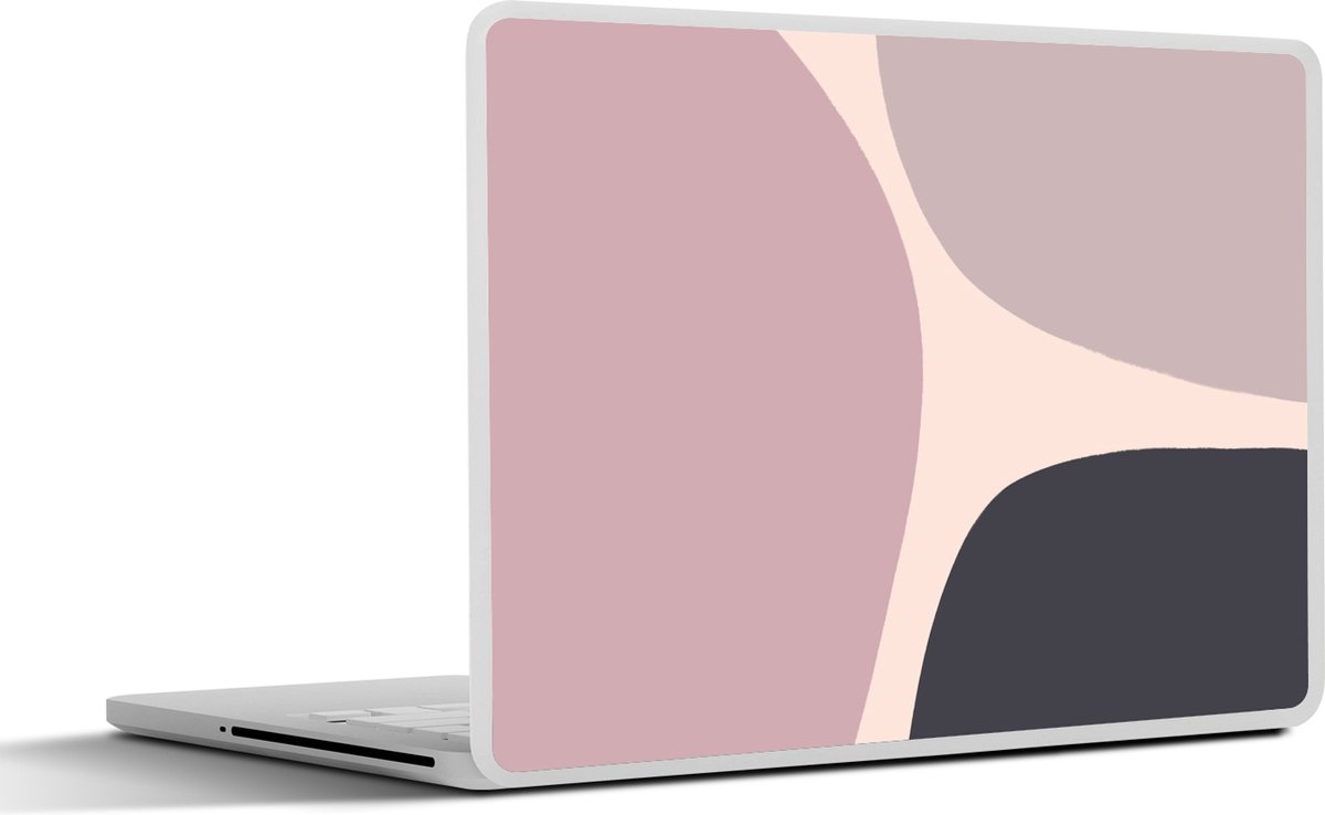 Laptop sticker - 13.3 inch - Pastel - Design - Minimalisme - 31x22,5cm - Laptopstickers - Laptop skin - Cover