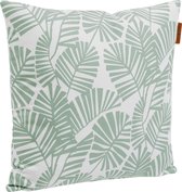 Coussins de canapé/décoration/jardin intérieur/extérieur imprimé palmiers 40 x 40 x 10 cm - Résistant à Water et aux UV