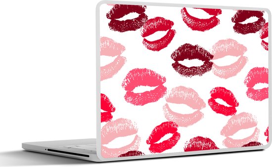 Foto: Laptop sticker 13 3 inch lippen kus koppel cadeau 31x22 5cm laptopstickers laptop skin cover