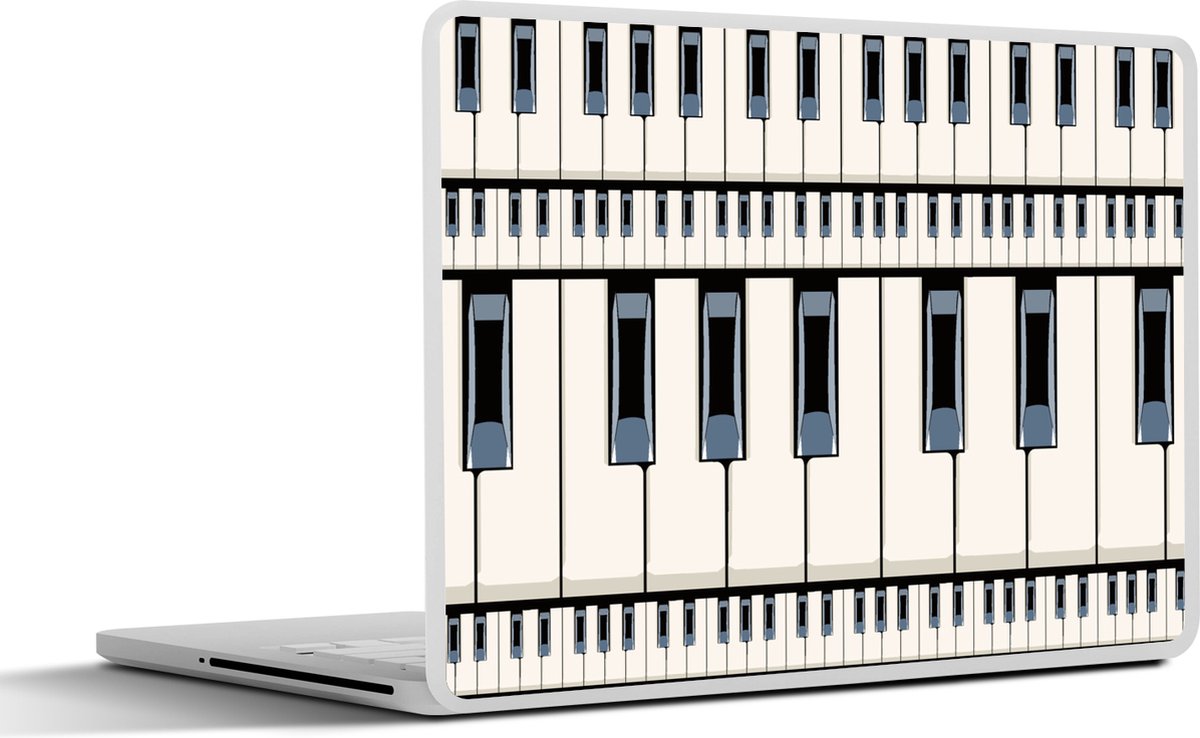 Autocollant PC Portable Musique Réf 145 - Sticker Notes De Musique