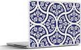 Laptop sticker - 17.3 inch - Bloemen - Patronen - Azië - 40x30cm - Laptopstickers - Laptop skin - Cover