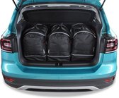 VW T-CROSS 2018+ Sacs de voyage personnalisés 3 pièces Accessoires de vêtements pour bébé organisateur de coffre intérieur de voiture