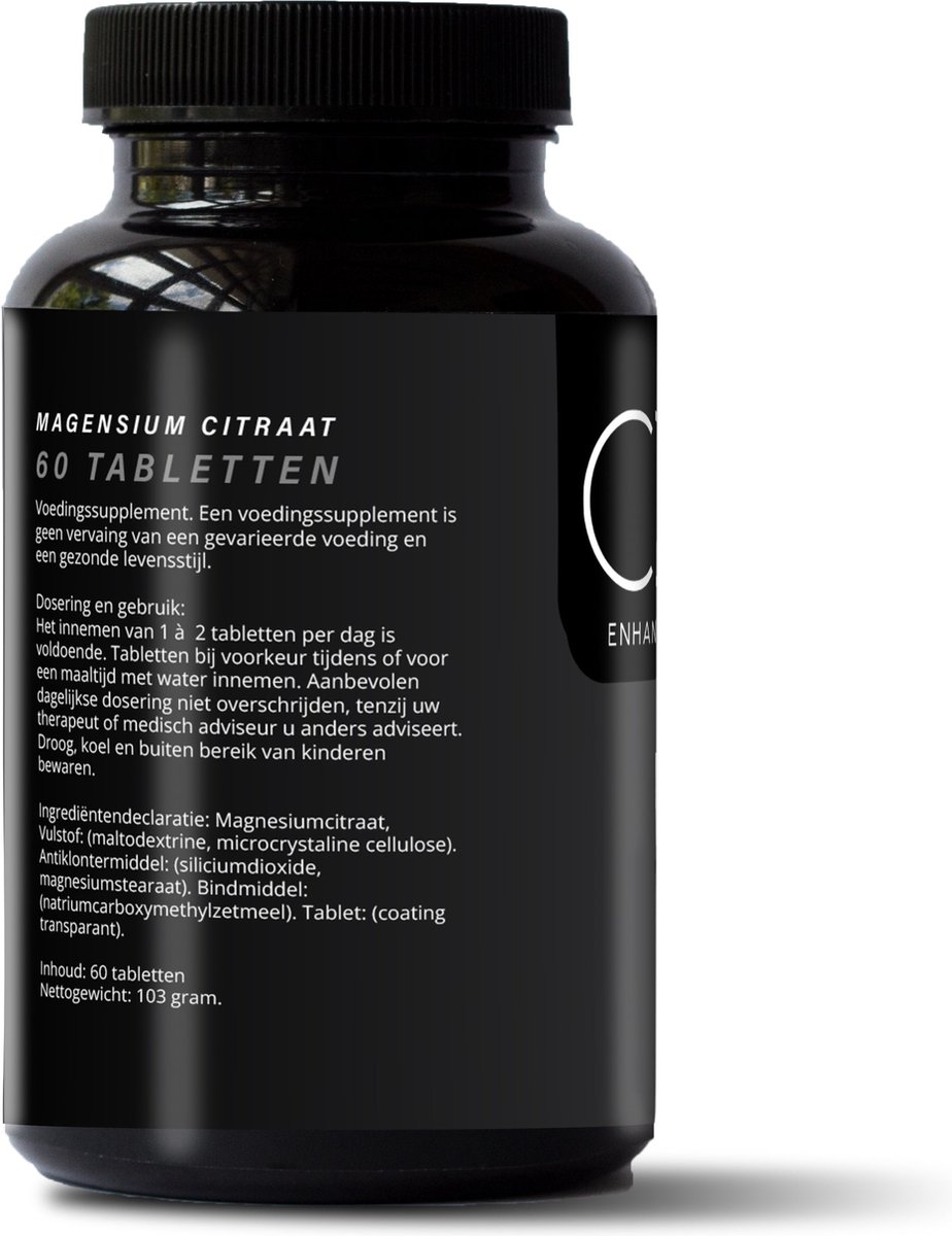 CORE NUTRITION REVIVE Magnesium Citraat 200 mg vitamine