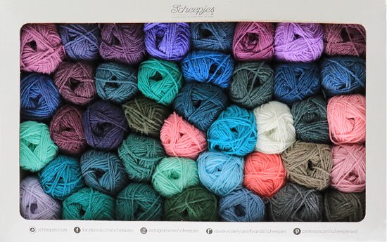 Color Lab Cal Scheepjes CAL 2022: Colour lab CAL Scrumptious | bol