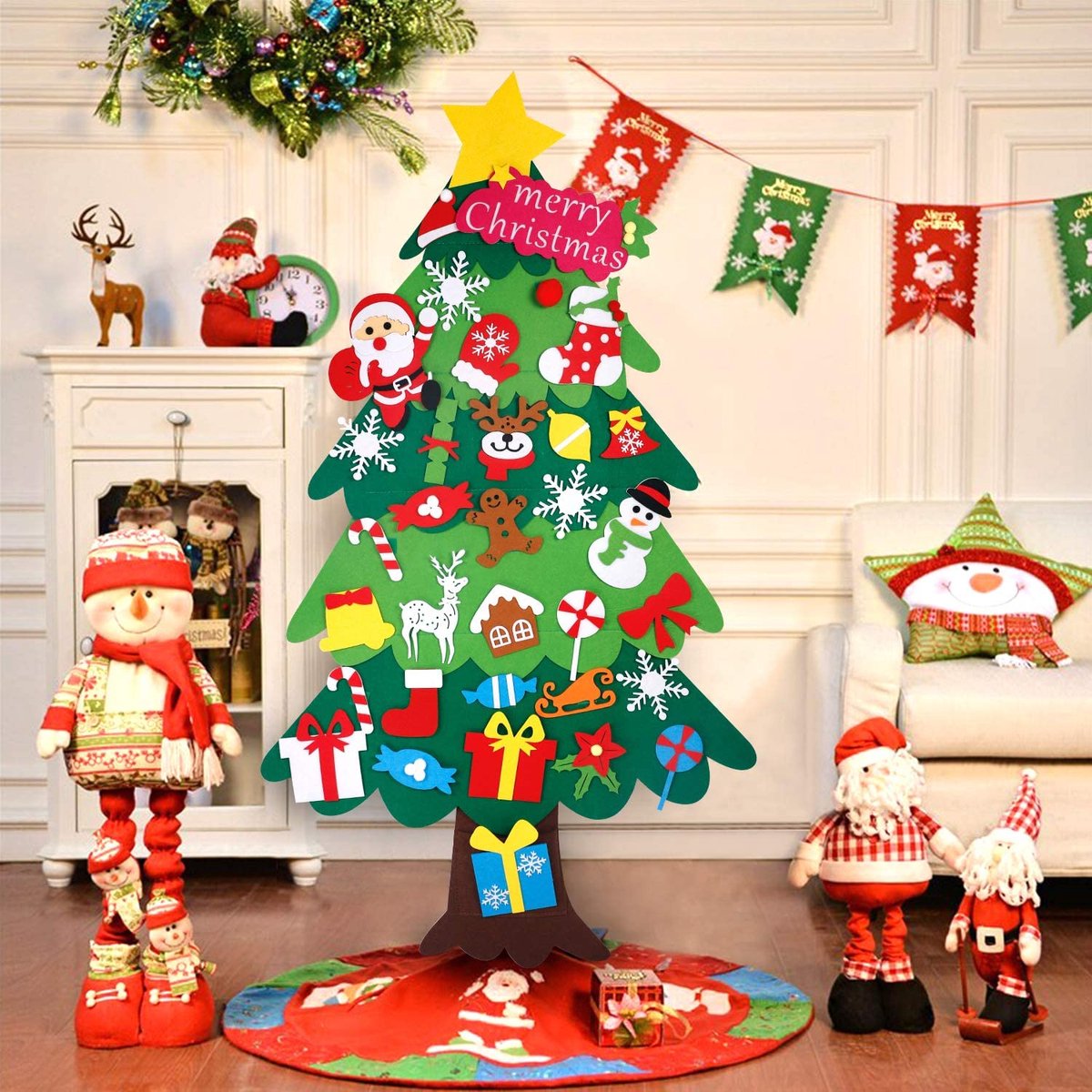 Kunstkerstboom – Premium kwaliteit - realistische kerstboom – duurzaam 67 x 113,03 cm
