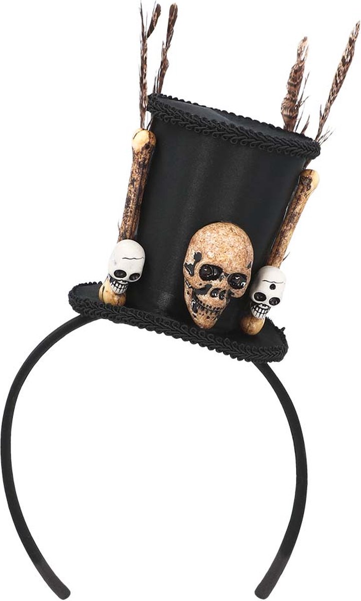 Boland - Diadeem Voodoo Mami Wata - Één maat - Volwassenen - Vrouwen - Halloween accessoire - Horror