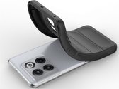 OnePlus 10T TPU Case hoesje - Just in Case - Effen Zwart - TPU (Zacht)
