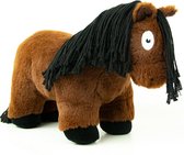Crafty Ponies paardenknuffel bruin + zwart