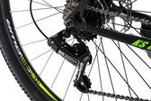 Ks Cycling Fiets Mountainbike hardtail 29 inch Catappa zwart-groen -