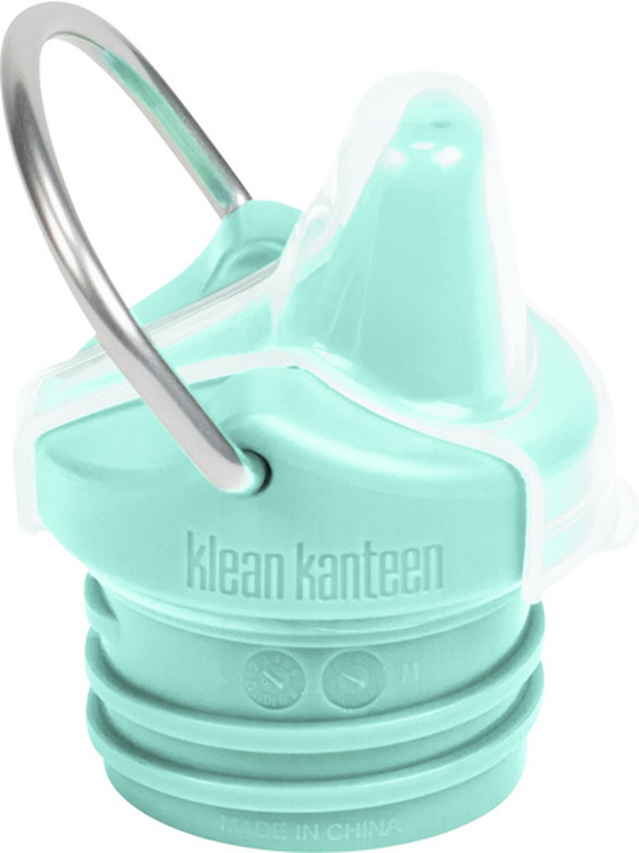 Klean Kanteen - Sippy Cap met beugel - Turquoise Aqua