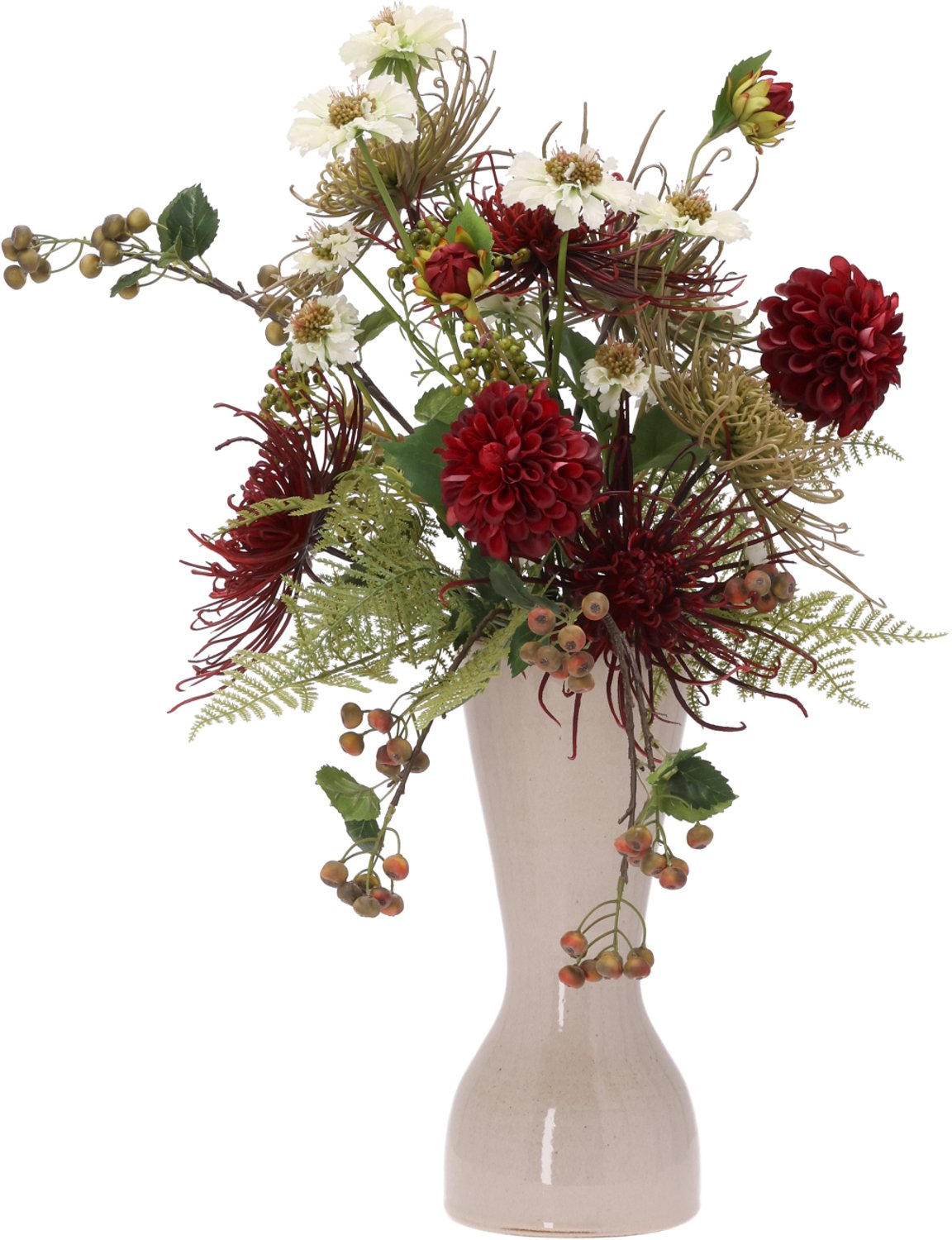 maxifleur Kunstplanten Herfstboeket kunstbloemen Ise Phoenix 70cm Meerkleurig