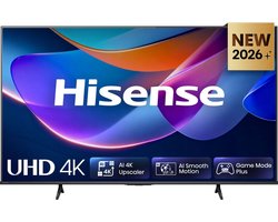 Hisense 43A6S SmartTV - 43 inch - 4K DLED - 2026 - Dolby Vision - AI 4K Upscaler - AI Smooth Motion - Game Mode Plus - Voice Control - DTS Virtual: X