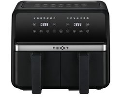 NEXXT CO231025 - Airfryer - Zwart - 4 l - 2200 W - Aantal frituurmanden: 2