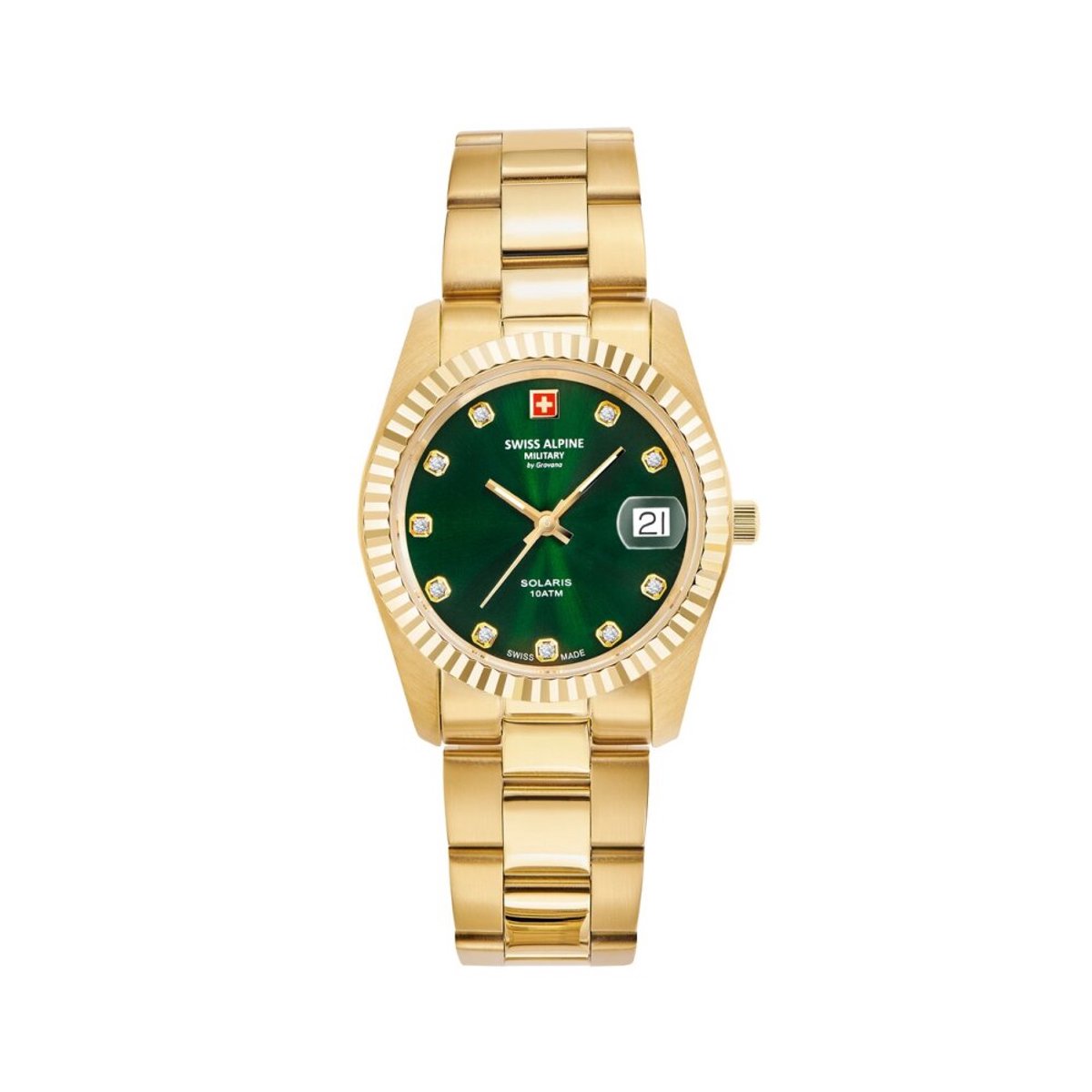 Swiss Alpine Military - 7716.1114 - Polshorloge - Dames - Kwarts - Solaris