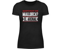 Hoofdstad van Mallorca? EL Arenal! Party vrijgezellenfeest Malle - damesshirt