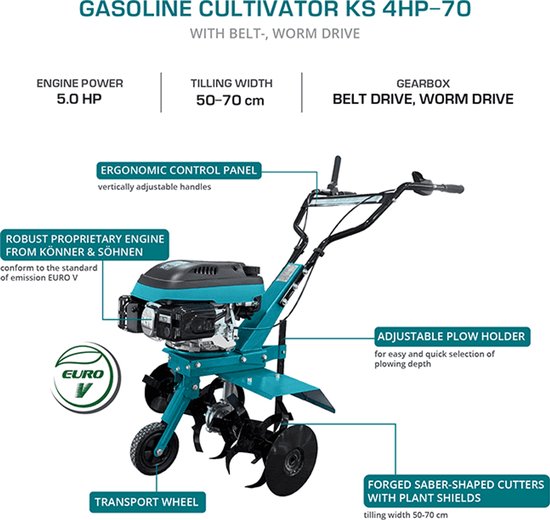 Benzinefrees KS 4HP-70 — afbeelding 3