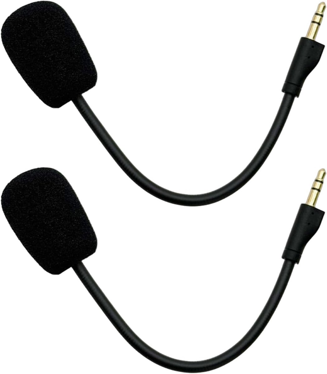 2 stuks vervangende microfoon voor Logitech G Pro G PRO X gaming headset