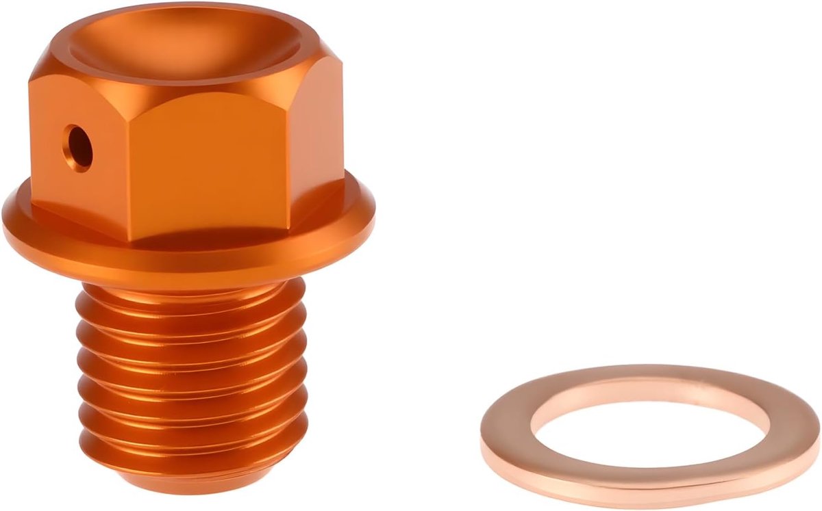 Magnetische oliecollector - Compatibel met KTM EXCF EXC SX XC XCF - Voor 125 150 250 300 350 450 - Effectieve olieafvoer