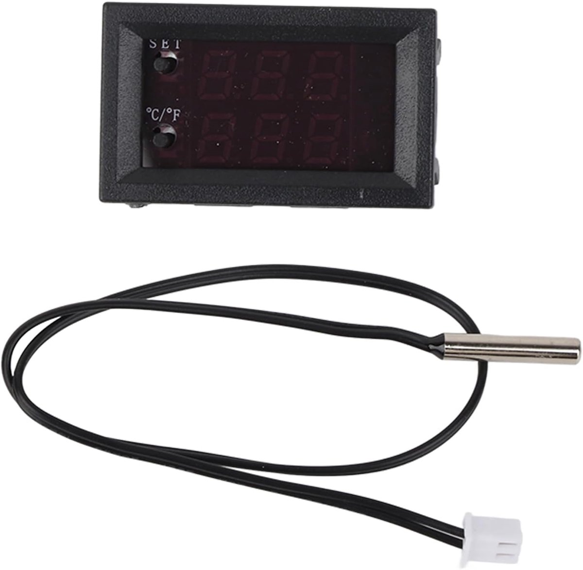 Digitale Thermostaat 12V - Multi-Functioneel - Met Sensor - Temperatuurregeling - Voor Verwarming en Koeling