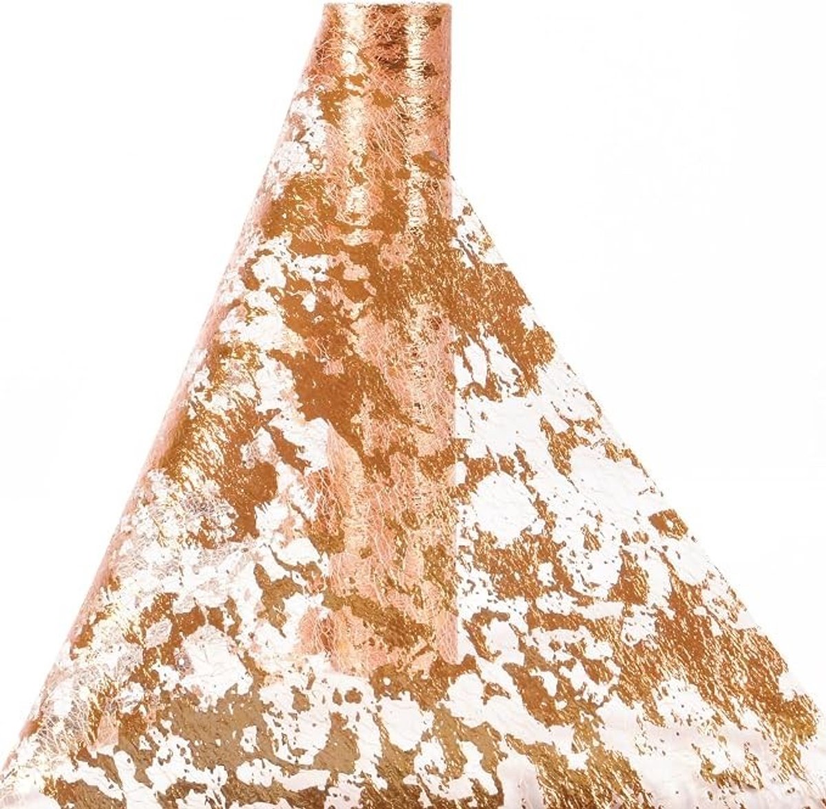 Livatto tafelloper roségoud metallic 28 cm x 10 m – glanzende feestdecoratie voor feesttafel en bruiloft