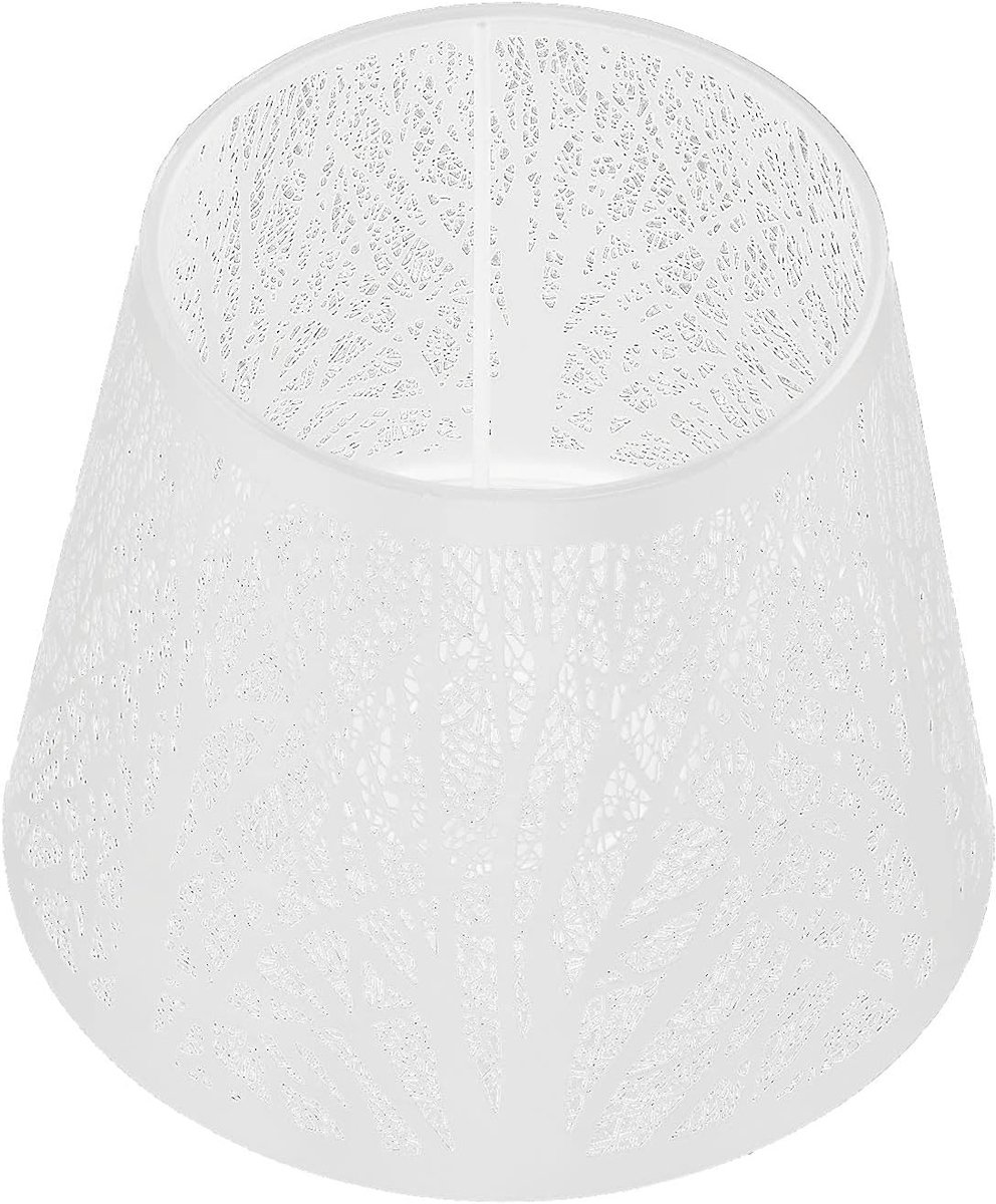 Lampenkap Smeedijzer met Boompatroon 19x15x13 cm voor Tafellamp en Vloerlamp - Stijlvol Lichteffect voor Slaapkamer, Woonkamer en Kantoor