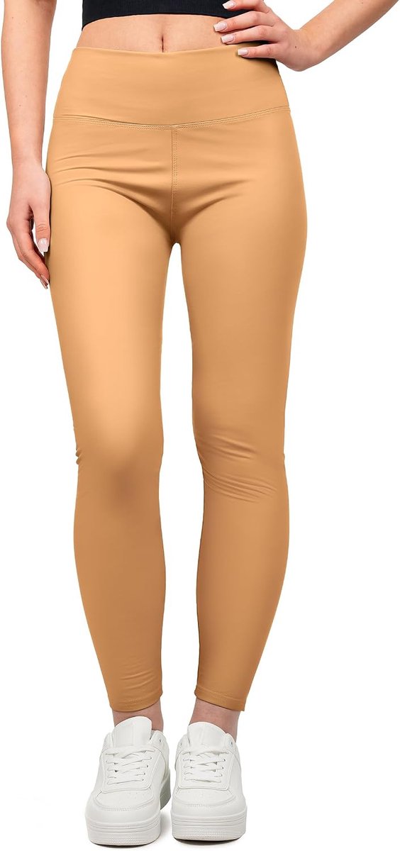 Dames Legging Nauwsluitend Stretch High Waist Basic