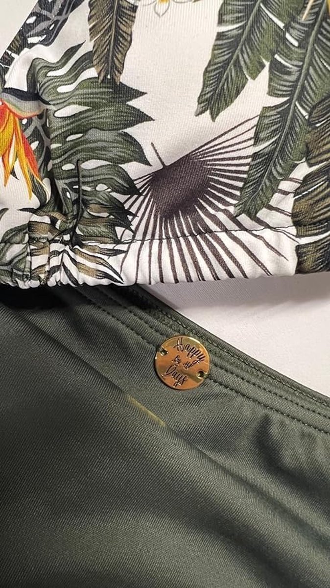 Pression Tweedelig badpak voor dames, Groen, 38/40
