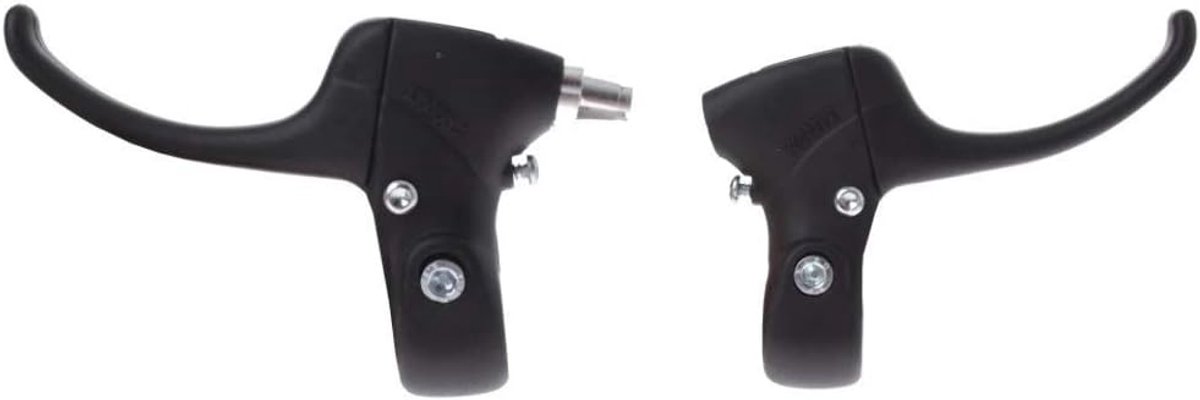 remgrepen set V-brake 3 vinger zwart 2-delig