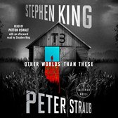 Boekcover met de tekst 'Stephen King', 'Peter Straub', 'Other Worlds Than These' en een boerderij met een rode figuur.