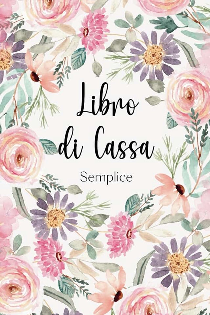 Cassa Semplice: Registro di cassa A5,Entrate Uscite