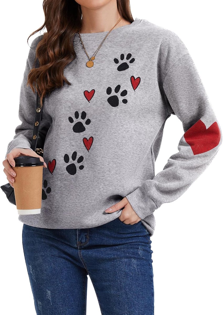 Spoor Damestrui, met lange mouwen, sweatshirt zonder capuchon