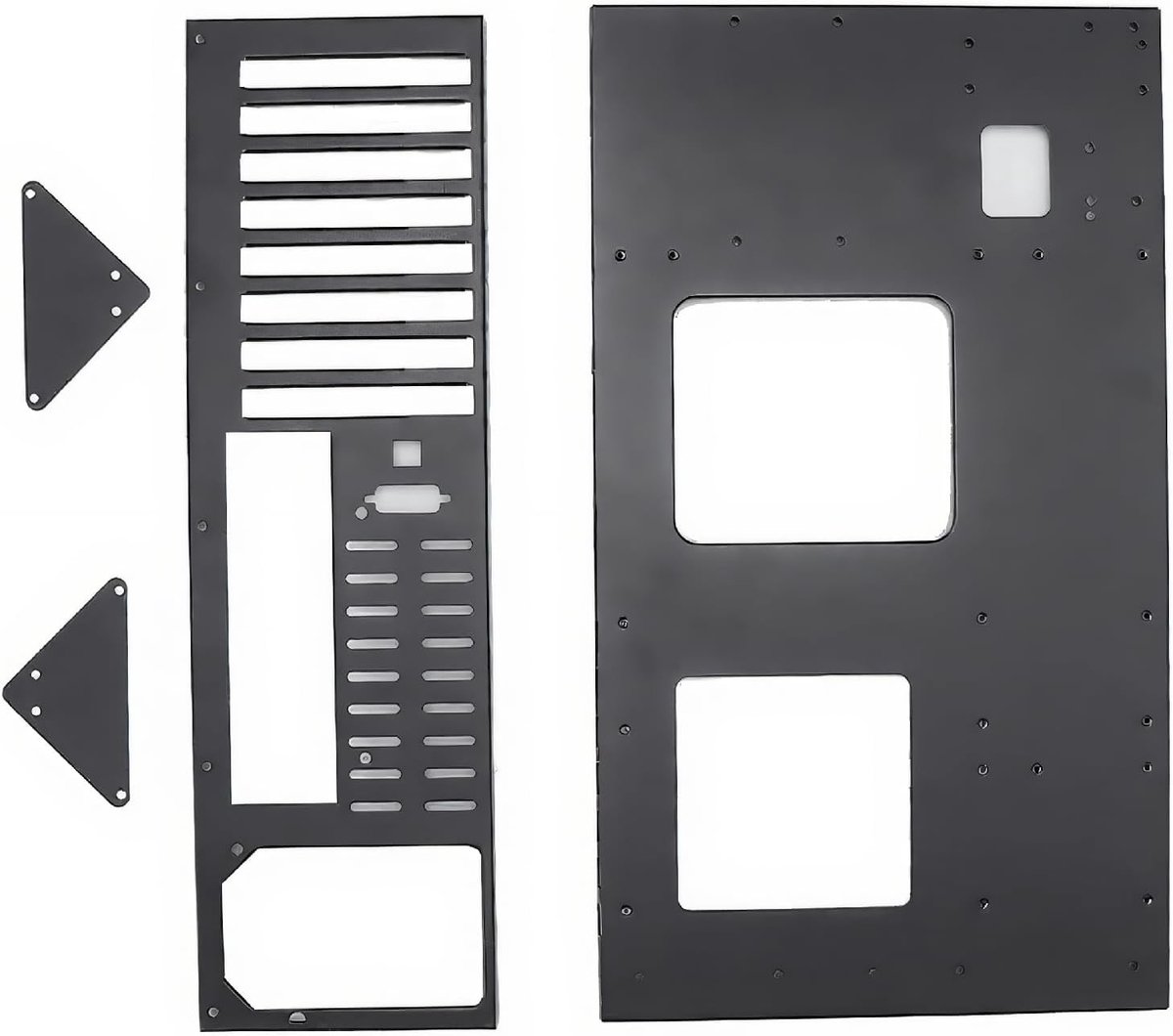 Chassis, MK-01 SECC Verdikte Moederbord Beugel Bevestigingsframe E-ATX Moederbord Rack Mine Rack Gaming Computer Case Chassis