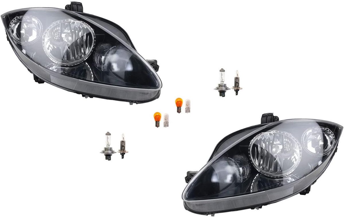 Koplampen hoofd SW geschikt voor Seat Toledo Altea 5P 04-09 Leu. Set Li. Re