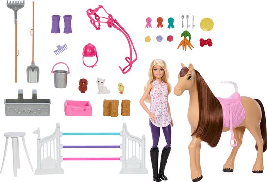Barbie Mysteries - The Great Horse Chase - Paard Droomstal Speelset van Barbie — afbeelding 5