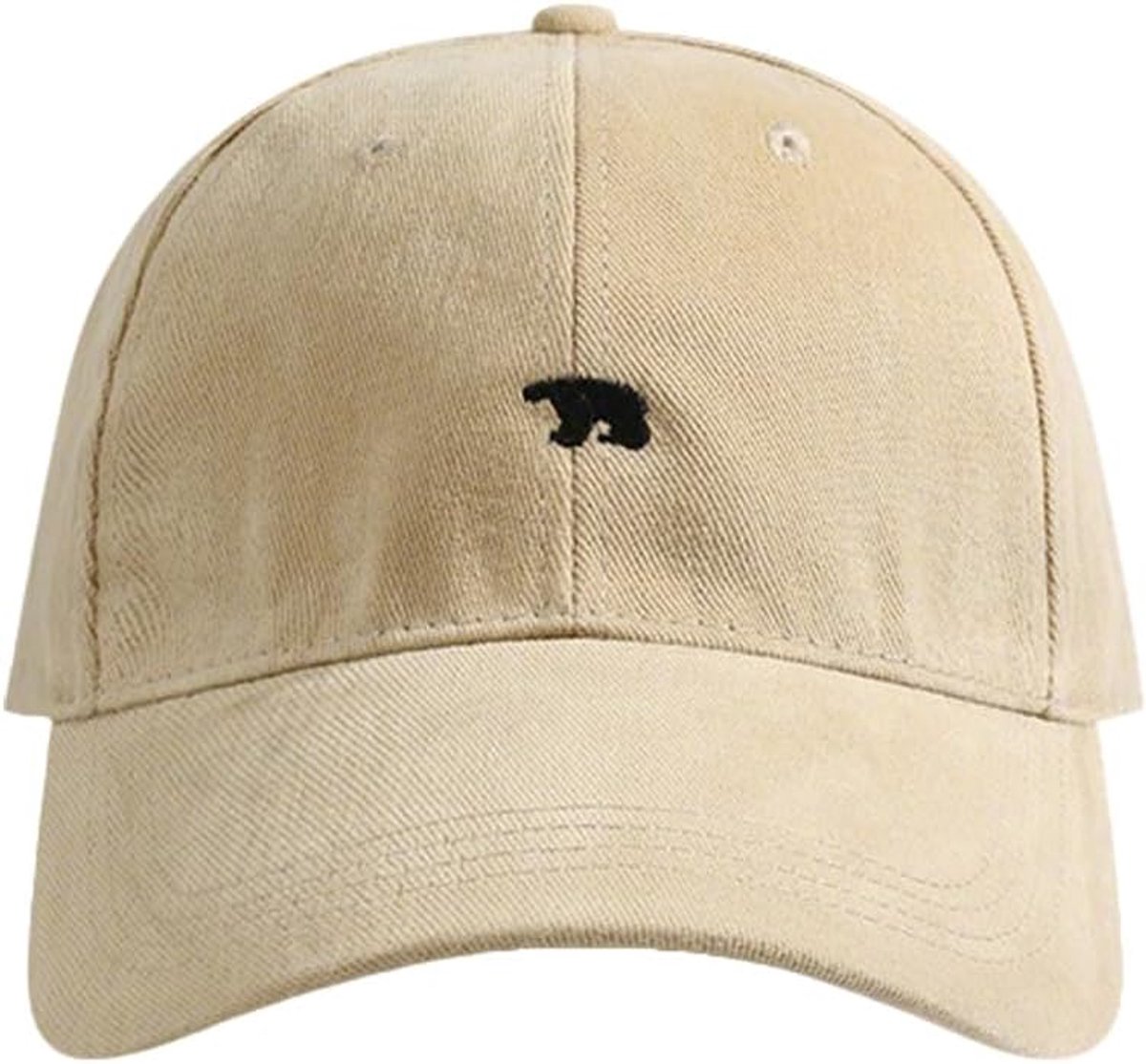 Cap Mannen / Vrouwen Zomer Sport Polar Bear Borduurwerk UPF 50+ Verstelbare Pet Running Vrije Tijd Caps 56 - 60 cm