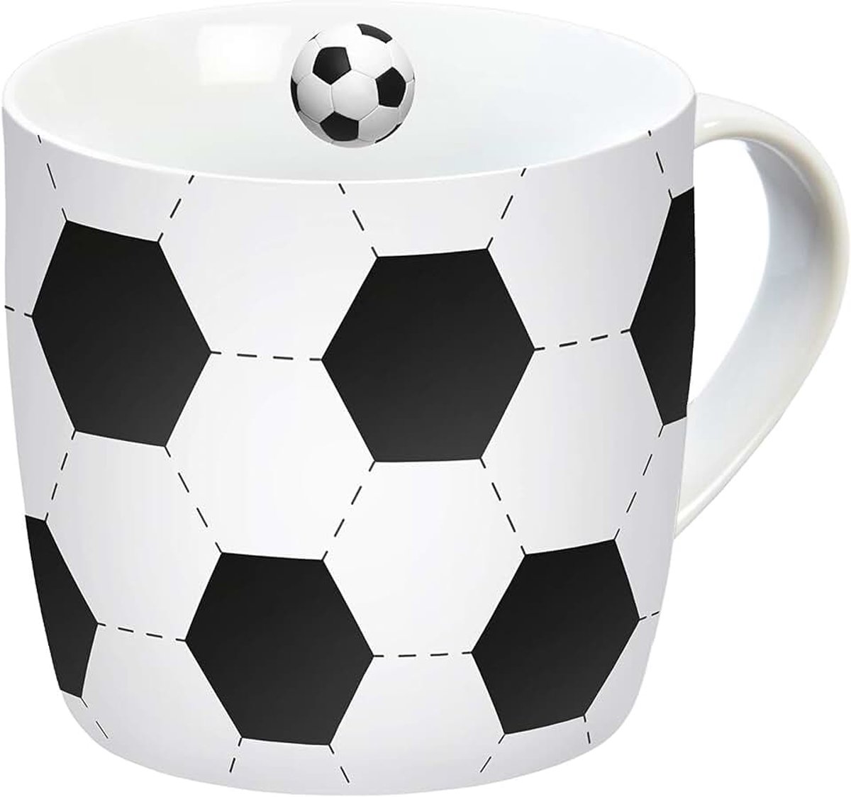 Geda Labels 12144 porseleinen kop Ball, circa 300 ml