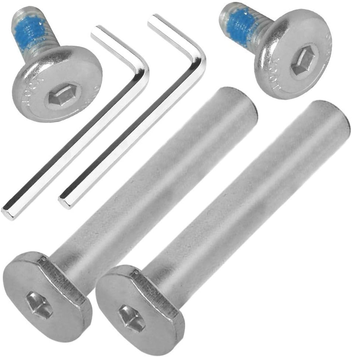 40-76mm Male Female Allen Screw & Bolt Assortiment Sets Kids Scooter Parts voor 2-3-4-Wheel Kick Scooters Reparatie Voor achterwiel Assen Gereedschap