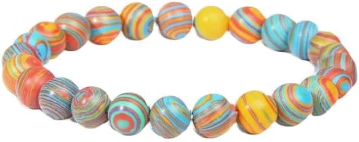 4 Elastische Parel Armbanden, 8Mm Natuursteen Armbanden, Prachtige Verjaardagscadeaus Voor Meisjes, Geschikt Voor Moeders, Dochters, Kleindochters En Vrienden.
