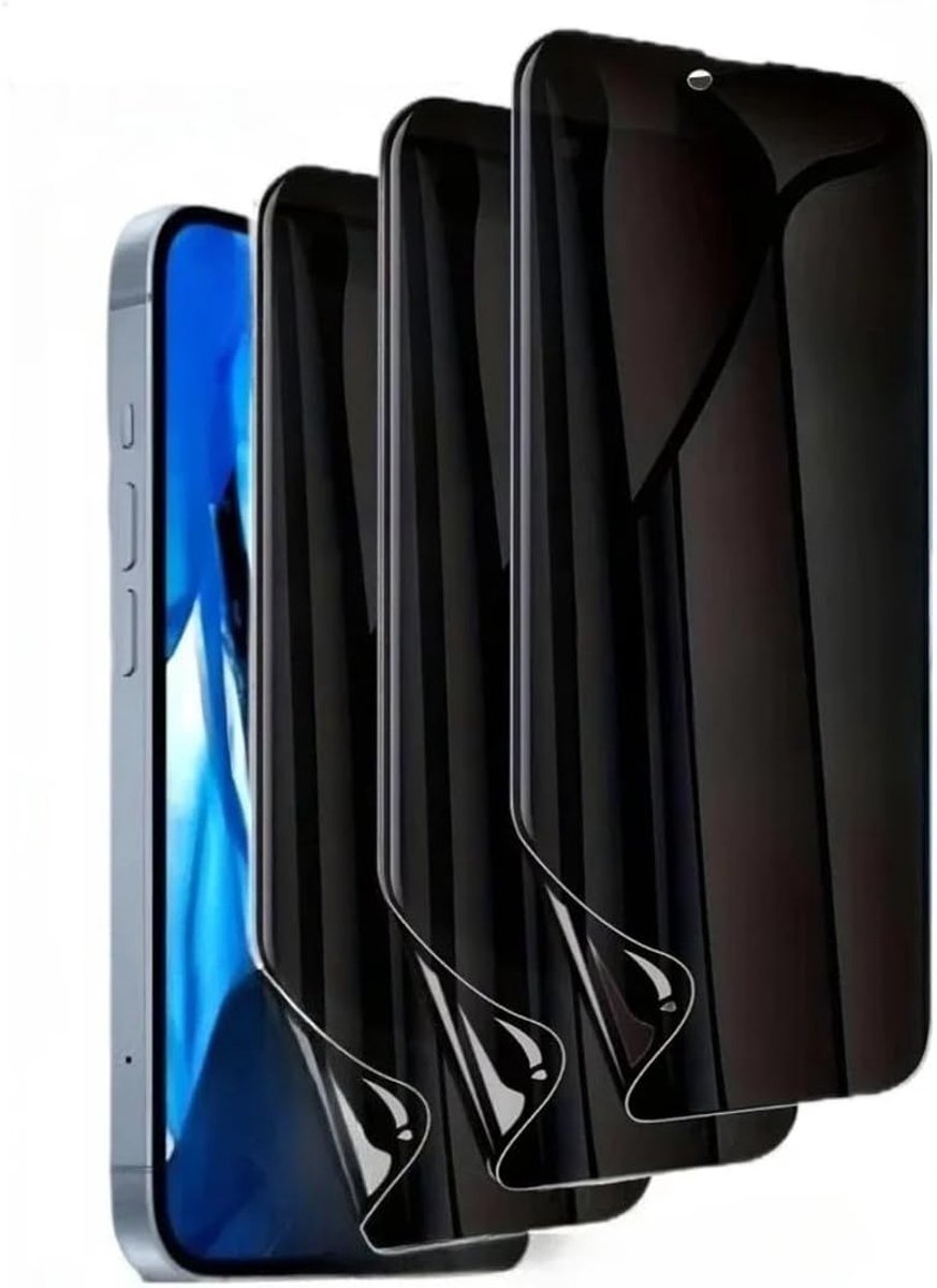 2 stuks anti-spionage-hydrogelfolie voor iPhone 17 (6,3 inch)