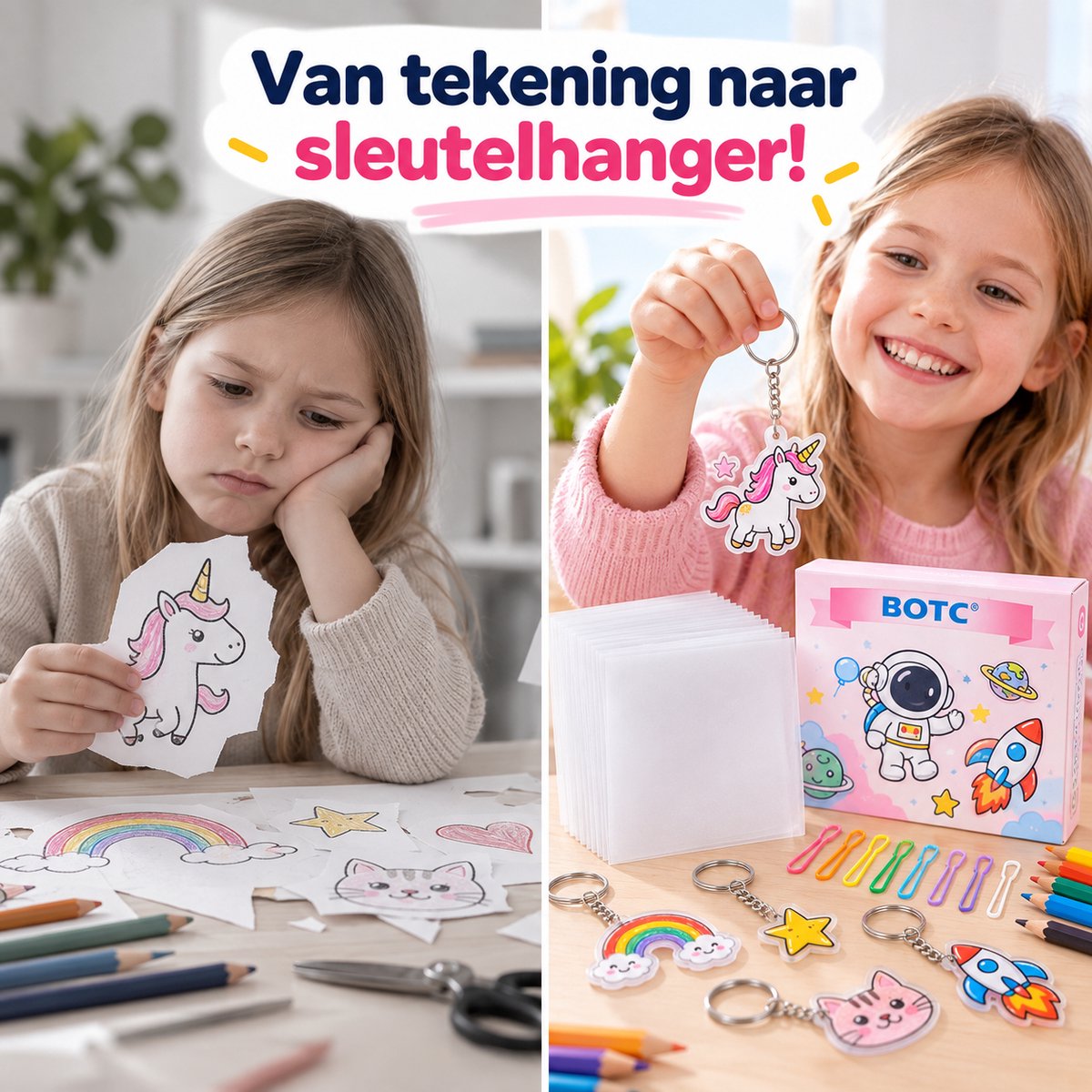 BOTC Krimpfolie set - Krimpie Dinkie Pakket - Knutselen Krimpie Dimpie - Sieraden en sleutelhangers maken — cadeau in Hobby - foto 6