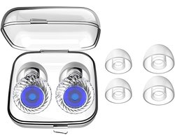 1 Set Loop Earplugs, Leggero E Comodo, Tappi Riduttori Di Rumore Con Scatola E 2 Paia Di Ricambio Per Festival, Concerti, Moto, Musica (Silicona)
