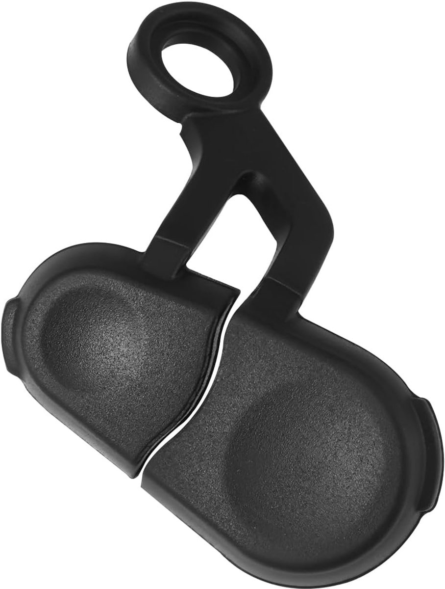 Remote Shutter Poort Cover 10-Pin Rubber Stofkap Compatibel met Nikon D4 D4S Press Fit Zwart