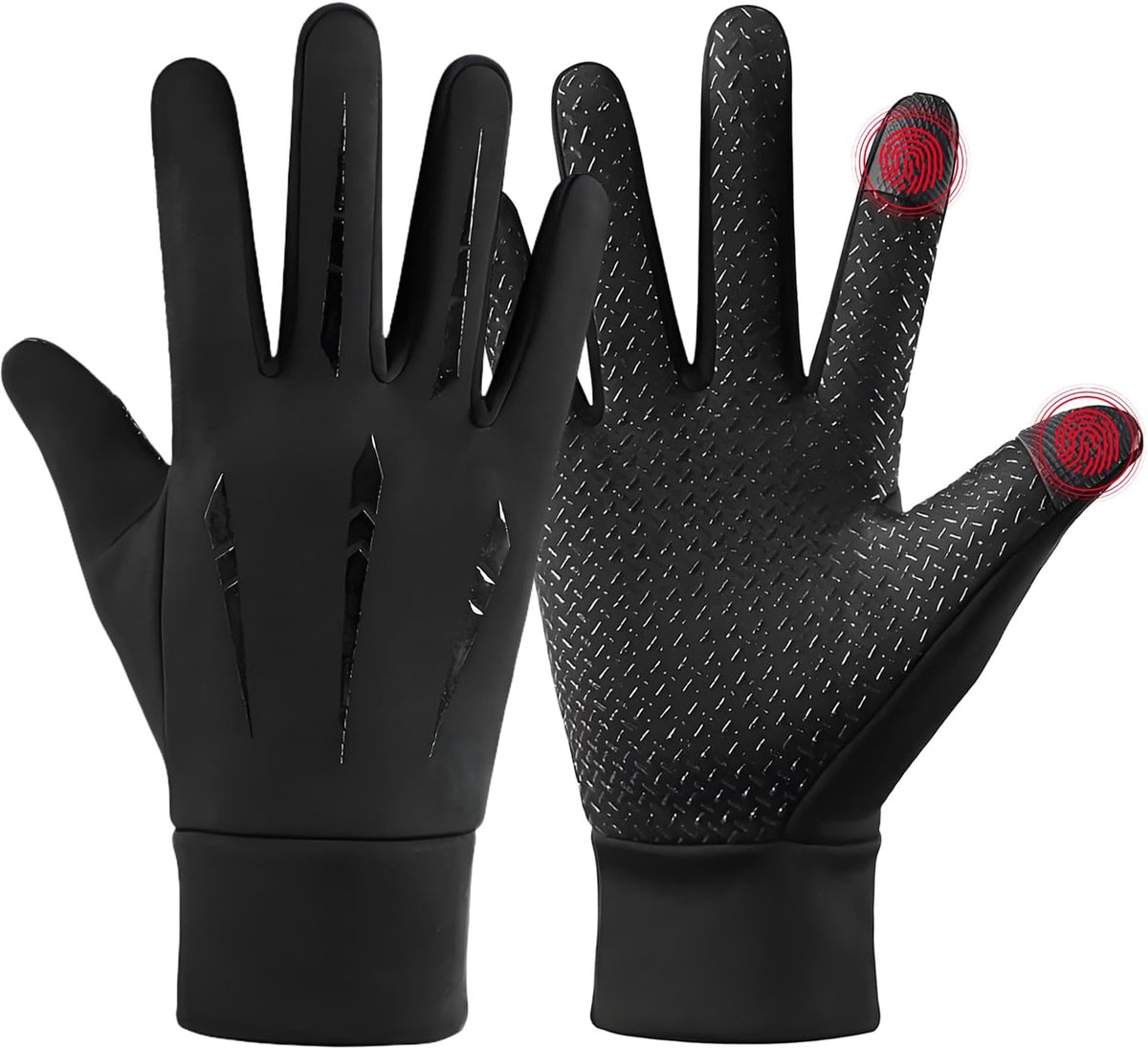 Handschoenen voor dames en heren, touchscreen-handschoenen, touchscreen, voor heren, antislip, sport, hardlopen, wandelen, klimmen