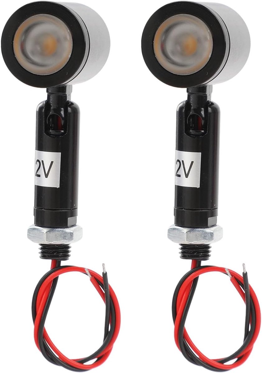 Mini-LED-Spots, 2 Stuks, Dimbaar, 12 V DC, Accentverlichting voor Binnen, Sieradenvitrine, Model-Display-Koplamp onder de Kast voor Kunst