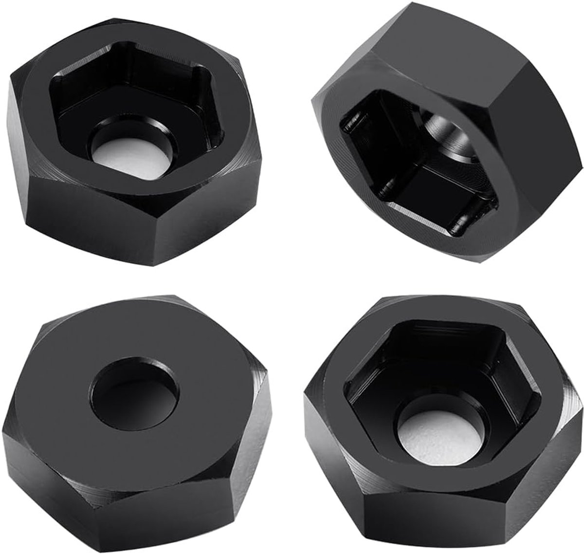 4 stuks 8-12 mm zeshoekige wielopname-adapter voor Losi Mini-B/T