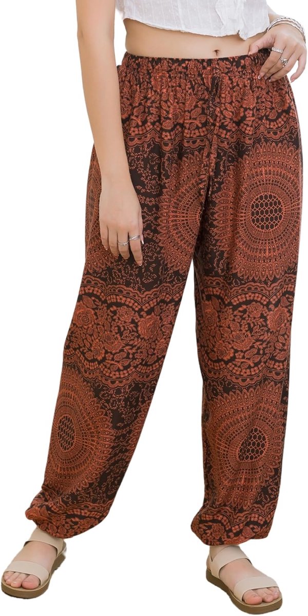 Vrouwen Harem Yoga Broek Boho Zomer Vloeiende Kleding Hoge Taille Joggers Lounge Strand Baggy Casual Bohemian Outfits