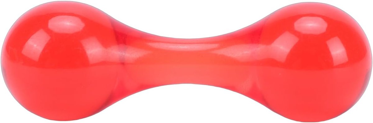 Knucklebone Fidget Speelgoed, Desktop-Stressverlichting met Opbergtas voor Dagelijkse Stressverlichting, Concentratieondersteuning en Desktopdecoratie (Transparant wijnrood)